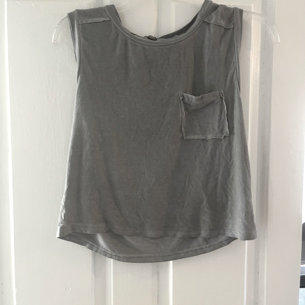 POL Grey Tank Top